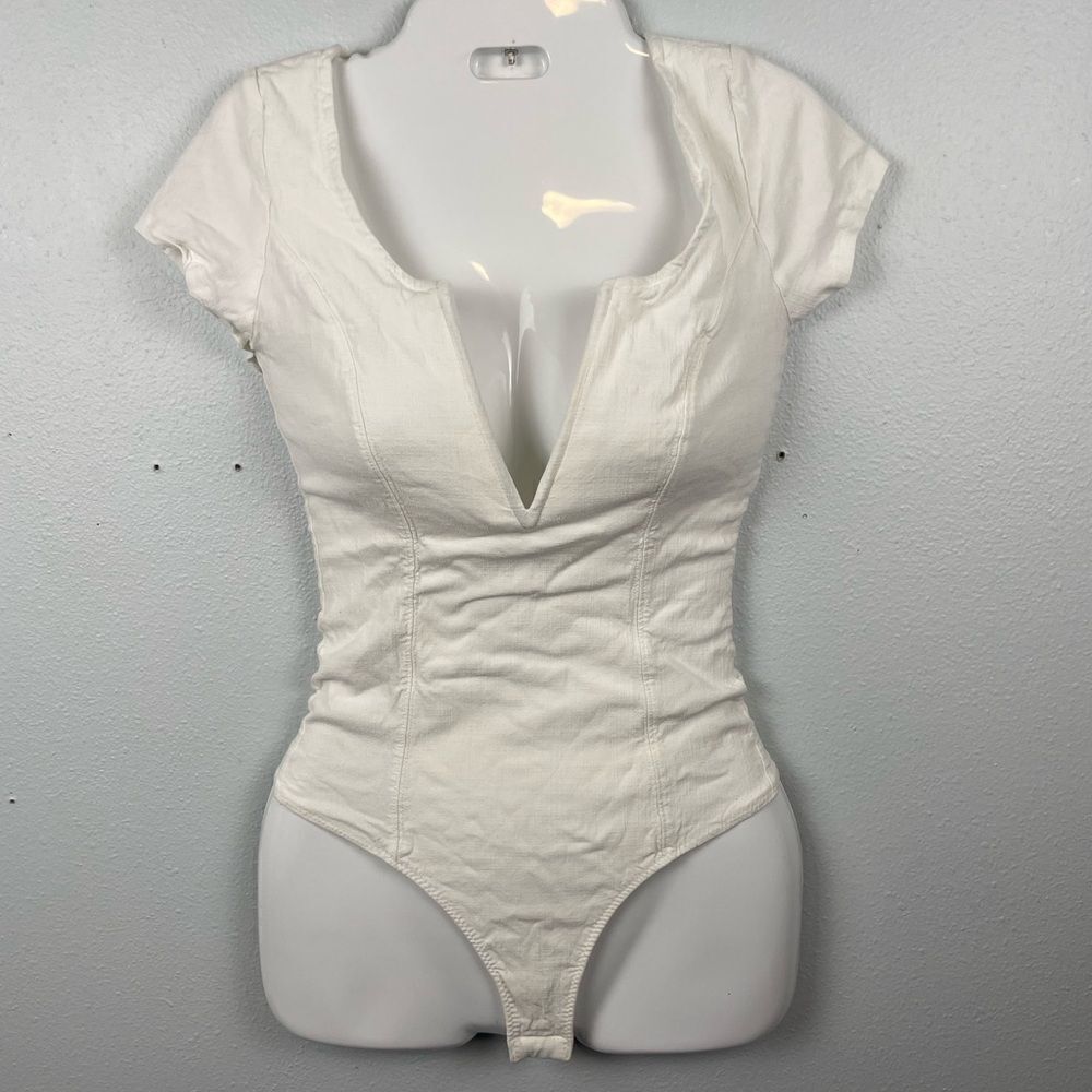 NWOT Free People Intimately White Women's Bodysuit Size S